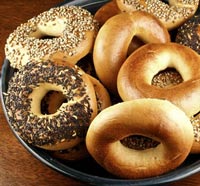 Sourdough Bagels