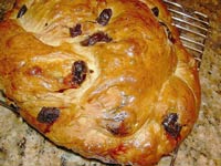 Cherry Walnut Celebration Bread