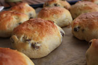 Rosinboller- Norwegian Raisin Buns