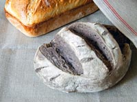 Cabernet Grape Flour Bread & Basic White Loaf