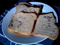 Pomegranate and Apple Bread