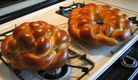 round challahs for Rosh Hashanah