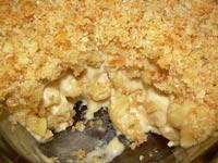 Mac and Cheese with Buttery Crumb Topping