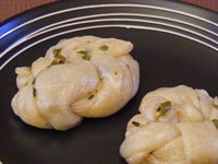 Chinese Flower Steam Buns