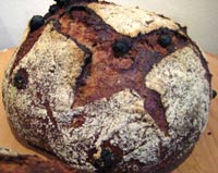 Whole Wheat Sourdough with Orange, Fennel, Raisin