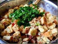 Gourmet Chestnut and Sausage Stuffing