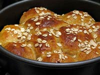 Maple Cornmeal Buttermilk Rolls