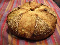 Oatmeal Sesame Bread